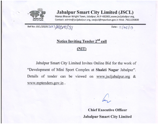 JABALPUR SMART CITY IN TOD SESSION BY NIUA